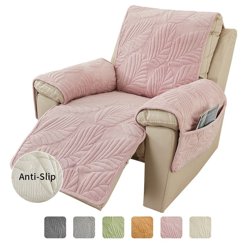 Home Garden Chivas Massage Chair Cushion Non Slip First Class Winter Plush Single Seat Sofa Cover_maomaolike.com