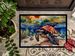 Loggerhead Sea Turtle Doormat Front Door Mat Indoor Outdoor Rugs For Entryway, Non Slip Washable Low Pile, 24H X 36W_maomaolike.com