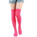 Unisex Diagonal striped Christmas socks Solid color over the knee socks COS anime socks stockings stockings Christmas holiday socks_maomaolike.com