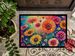 Gerbera Daisies In Color Doormat Front Door Mat Indoor Outdoor Rugs For Entryway, Non Slip Washable Low Pile, 24H X 36W_maomaolike.com