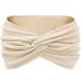 Wide-brimmed women's sports headband Sweat-absorbing retro European and American hair accessories big head women's headband wholesale_maomaolike.com