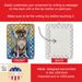 Boxer My Angel Porcelain Ornament Christmas Tree Hanging Decorations For Home Christmas Holiday, Rectangle, Gift, Multicolor_maomaolike.com