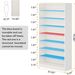 Freestanding Shoe Cabinet, 9-Tier 40-45 Pairs Shoe Storage Rack_maomaolike.com