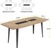 Conference Table, Modern Boat Shaped Meeting Table_maomaolike.com