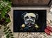 Pug It Out Doormat Front Door Mat Indoor Outdoor Rugs For Entryway, Non Slip Washable Low Pile, 24H X 36W_maomaolike.com