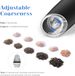Gravity Electric Salt And Pepper Grinder Set Of 2, Automatic Salt And Pepper Grinder Set, Adjustable Roughness, Battery Powered, LED Light, 2 Pack Set_maomaolike.com