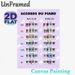 Piano Chords Painting Poster, Colorful Educational Piano Chord Chart Poster, Clear Visual Guide To Learn Major & Minor Chords, Ideal For Music Rooms_maomaolike.com