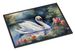 Swan Doormat Front Door Mat Indoor Outdoor Rugs For Entryway, Non Slip Washable Low Pile, 24H X 36W_maomaolike.com