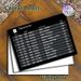Flight Departure Board Painting Poster, Vintage Monochrome Flight Schedule Display Poster, Travel-inspired Decor Ideal For Living Room, Office Or_maomaolike.com