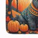 Scottish Terrier Fall Memory Foam Kitchen Mat Machine Washable Anti-Fatigue Mat Cushion Comfort Bath Mat Or Kitchen Rug_maomaolike.com