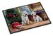 Westie Christmas Cookies Doormat Front Door Mat Indoor Outdoor Rugs For Entryway, Non Slip Washable Low Pile, 24H X 36W_maomaolike.com