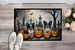 Papillon Spooky Halloween Doormat Front Door Mat Indoor Outdoor Rugs For Entryway, Non Slip Washable Low Pile, 24H X 36W_maomaolike.com