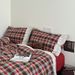 Wholesale INS American Retro Plaid Nordic Simple Pure Washed Four-Piece Full Cotton Yarn-Dyed 4-Piece Set_maomaolike.com