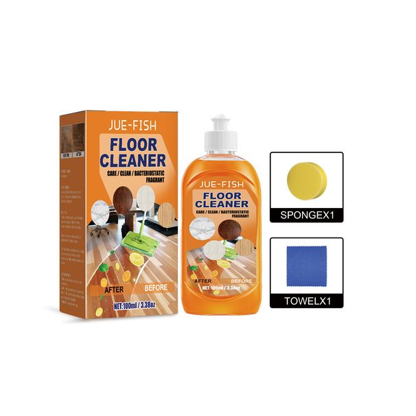 Jue-Fish Floor Cleaning Kit For Removing Dirt And Scale, Wooden Floor Cleaning, Polishing And Brightening, And Tile Cleaning_maomaolike.com