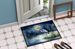 Blue Heron Under The Moonlight Doormat Front Door Mat Indoor Outdoor Rugs For Entryway, Non Slip Washable Low Pile, 24H X 36W_maomaolike.com