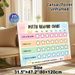 Potty Reward Chart Painting Poster, Pastel-colored Cute Cartoon Animal Pattern Poster, Practical Design To Track Potty Training Milestones, Ideal For_maomaolike.com
