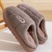 Big Size 50 51 Winters Women Men Thick Sole Indoor Home Warm Couples Shoes Non-Slip Flat Platform Women's Cotton_maomaolike.com