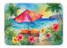 Hawaii Hawaiian Hibiscus In Watercolor Memory Foam Kitchen Mat Machine Washable Anti-Fatigue Mat Cushion Comfort Bath Mat Or Kitchen Rug_maomaolike.com