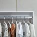 Closet Organizer System, Clothes System With Closet Shelves Wall Mounted, Closet Organizer With Drawers, White Closet Organizers With Clothing Racks For Hanging Clothes(32"W X 16"D X 71"H)_maomaolike.com