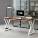 Heavy-Duty Computer Desk, 55" Simple Study Desk Writing Table_maomaolike.com