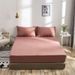 Waterproof Mattress Cover, Machine Washable Solid Color Sanded Mattress Protector_maomaolike.com