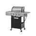 Propane Grill 3 Burner Barbecue Grill Stainless Steel Gas Grill With Side Burner And Cover For Outdoor BBQ, Camping_maomaolike.com