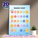 Star-themed Reward Chart Painting Poster, Pastel-colored Cute Cartoon Star & Bubble Pattern Poster, Motivational Design To Track Progress And_maomaolike.com