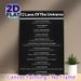 12 Laws Of The Universe Painting Poster, Minimalist Black & White Text-based Poster, Inspirational Life Guidance Decor For Home Office, Living Room_maomaolike.com