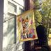 Shiba Inu Happy Birthday House Flag Large Porch Sleeve Pole Decorative Outside Yard Banner Artwork Wall Hanging, Polyester, House Size, Multicolor_maomaolike.com