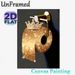 Crown-adorned Glittery Toilet Paper Painting Poster, Sparkly Glamorous Gold Glitter Poster, Whimsical Elegant Design Adds Chic Touch For Bathroom Wall_maomaolike.com