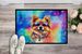 Pomeranian Hippie Dawg Doormat Front Door Mat Indoor Outdoor Rugs For Entryway, Non Slip Washable Low Pile, 24H X 36W_maomaolike.com