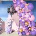 Purple Pink Butterfly Balloon Garland Arch Kit, Butterfly Decorations For Women, Pink And Purple Gold Confetti Balloons For Birthday Valentines Day Party Decorations_maomaolike.com