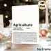 Agriculture Definition Painting Poster, Minimalist Typographic Text Poster, Humorous Professional Description, Ideal For Home Office, Farmhouse Decor_maomaolike.com