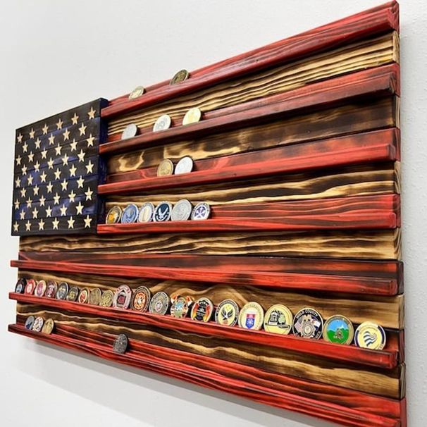 Creative Wooden Craftwork Independence Day Home Decoration_maomaolike.com