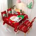 Christmas Tablecloth, Dining Table, Chair Cover, Decorative Elastic One-piece Absorbent Tablecloth_maomaolike.com