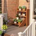 Compact Easy-Assemble Wooden Plant Stand, Succulent Seedling Pot Rack For Window Balcony Desktop_maomaolike.com
