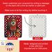 Norwegian Buhund Holiday Christmas Porcelain Ornament Christmas Tree Hanging Decorations For Home Christmas Holiday, Rectangle, Gift, Multicolor_maomaolike.com