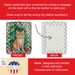 Cheetoh Cat By The Christmas Tree Porcelain Ornament Christmas Tree Hanging Decorations For Home Christmas Holiday, Rectangle, Gift, Multicolor_maomaolike.com