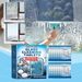 Jue-Fish Glass Cleaning Effervescent Sheet, Door And Window Glass Scale Dust Stubborn Stains Clean Mirror Transparent_maomaolike.com