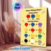 Color Mixing Chart Painting Poster, Bright Clear Color-mixing Guide Poster, Practical Reference For Learning Color Blending, Ideal For Art Studios And_maomaolike.com