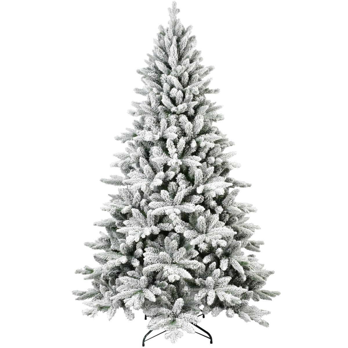 6ft PE/PVC Mixed Flocked TreeLc_maomaolike.com