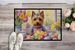 Decorating Easter Silky Terrier Doormat Front Door Mat Indoor Outdoor Rugs For Entryway, Non Slip Washable Low Pile, 24H X 36W_maomaolike.com