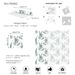 Minimalist Blue Botanical Wallpaper – Scandinavian Style, Peel & Stick, Elegant & Removable Wall Decor_maomaolike.com