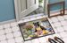 Decorating Easter Staffordshire Bull Terrier Doormat Front Door Mat Indoor Outdoor Rugs For Entryway, Non Slip Washable Low Pile, 24H X 36W_maomaolike.com