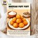 Nigerian Puff Puff Painting Poster, Vibrant Illustrated Culinary Poster, Showcases Authentic West African Snack Details, Ideal For Kitchen And Dining_maomaolike.com