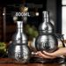 800ml/500ml Wukong Theme Gourd Style Water Bottle Thermal Insulation Cup Black Game Hobby Cosplay Portable Lanyard_maomaolike.com