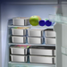 Stainless Steel Food Storage Container Small Square Kitchen Basin Luncheon Meat With Lid Freezing Divider Box Frozen_maomaolike.com