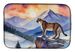 Mountain Majesty Lion Dish Drying Mat Absorbent Dish Drying Mat Pad For Kitchen Counter Dish Drainer Mat For Countertop, 14 X 21", Multicolor_maomaolike.com