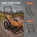 Deer Cart, 300 LBS Capacity Folding Game Cart, Deer Cart Game Hauler With Big Rubber Wheels & Ergonomic Handle, Heavy-Duty Game Cart Accessories, Utility Gear Dolly For Hunting Fishing Hiking_maomaolike.com
