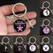 Creative I Love Gymnastics Time Glass Keychain Pendant Metal Key Ring for Men and Women_maomaolike.com